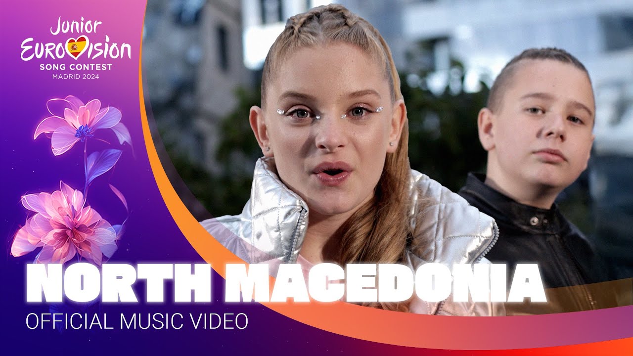 Ana & Aleksej - Marathon | 🇲🇰 North Macedonia | Official Music Video | Junior Eurovision 2024
