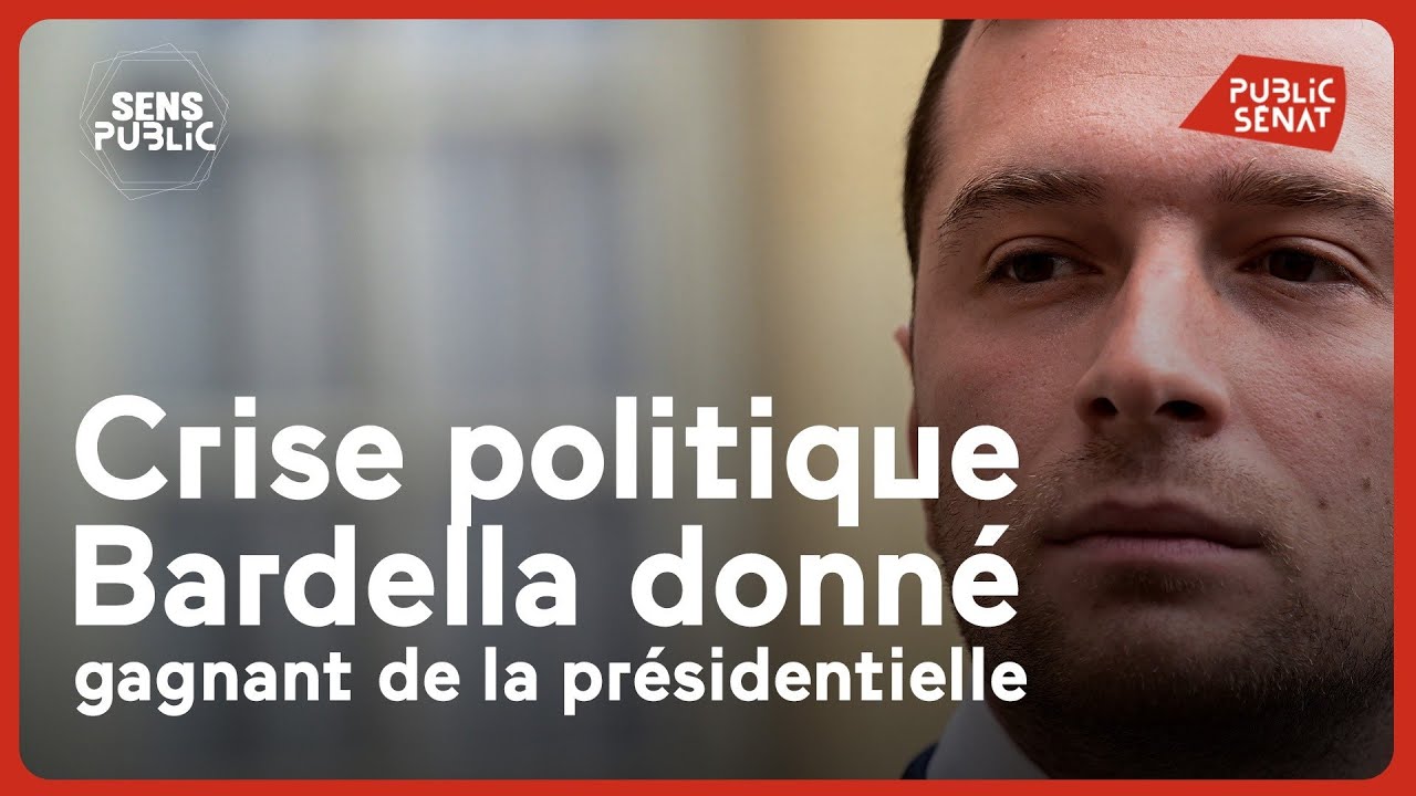 Crise politique : Bardella donn&eacute; gagnant de la pr&eacute;sidentielle