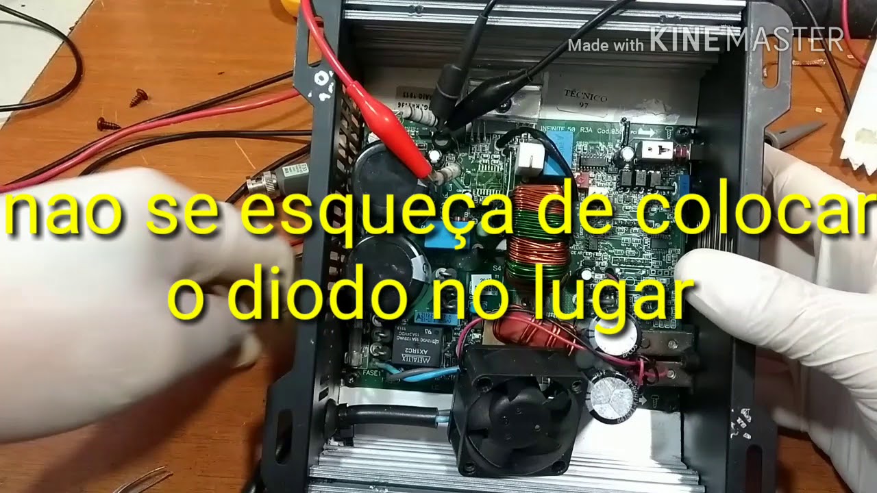 Fonte Stetsom infinity 50A não liga