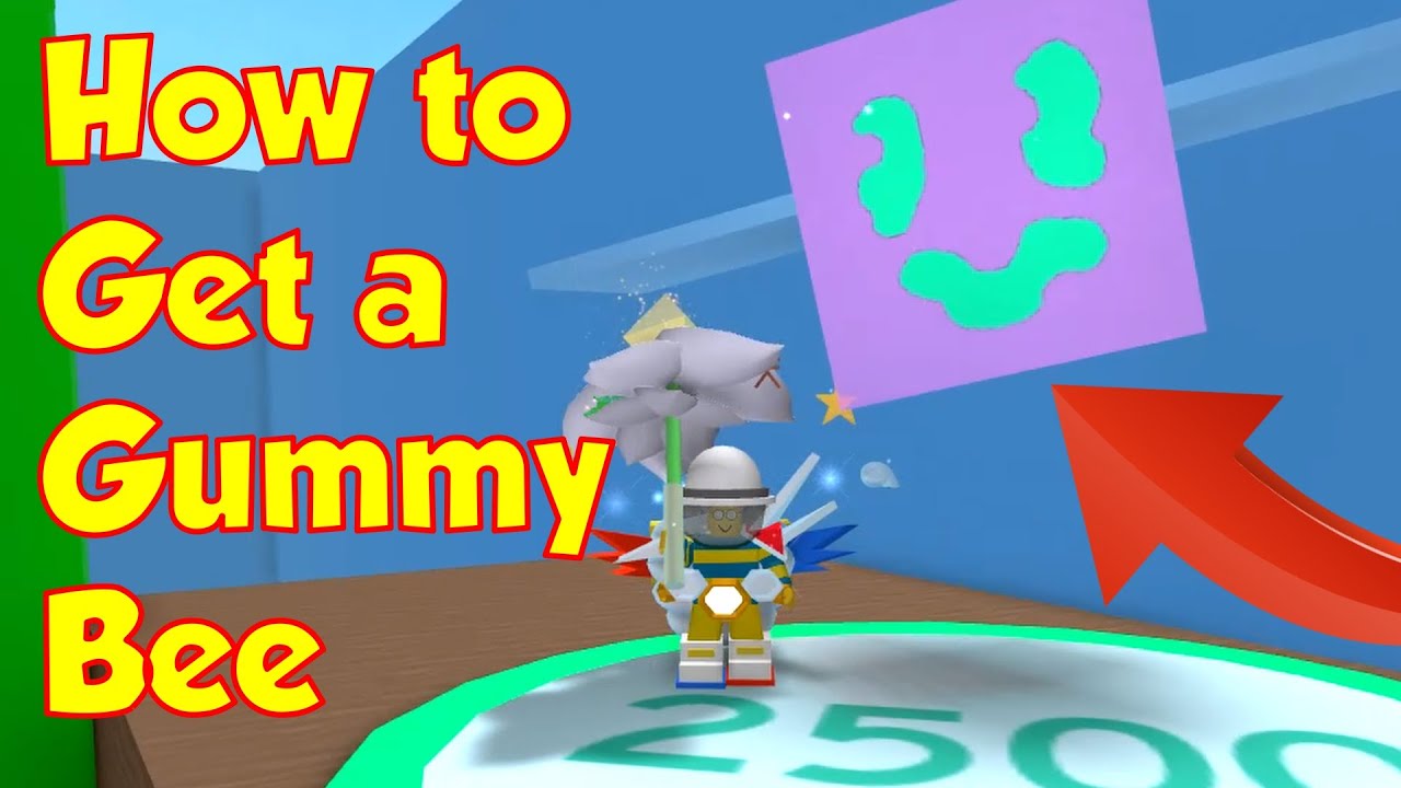 HOW TO GET A GUMMY  BEE in BEE SWARM SIMULATOR