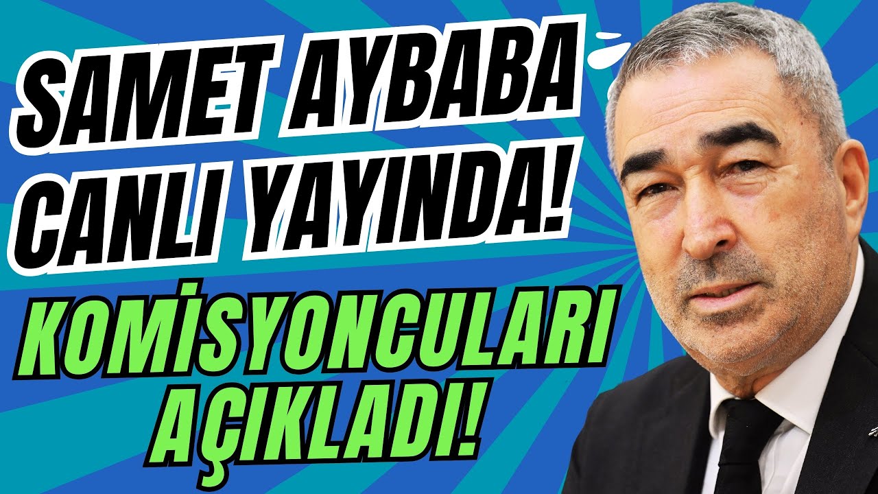 Samet Aybaba basın toplantısını canlı yayınladık | İnanılmaz iddialar var | Beşiktaş