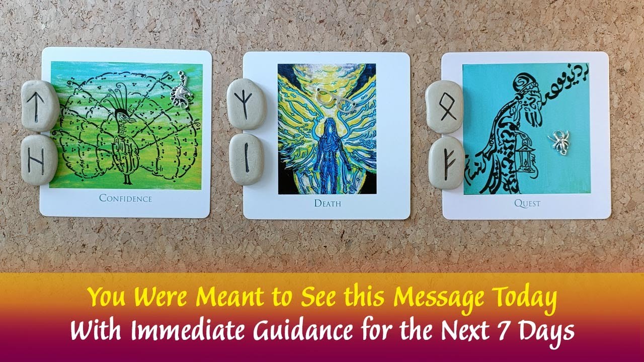 Spirit has a Message You Are Meant to See Today with Information about the Next 7 Days👉⌛📩