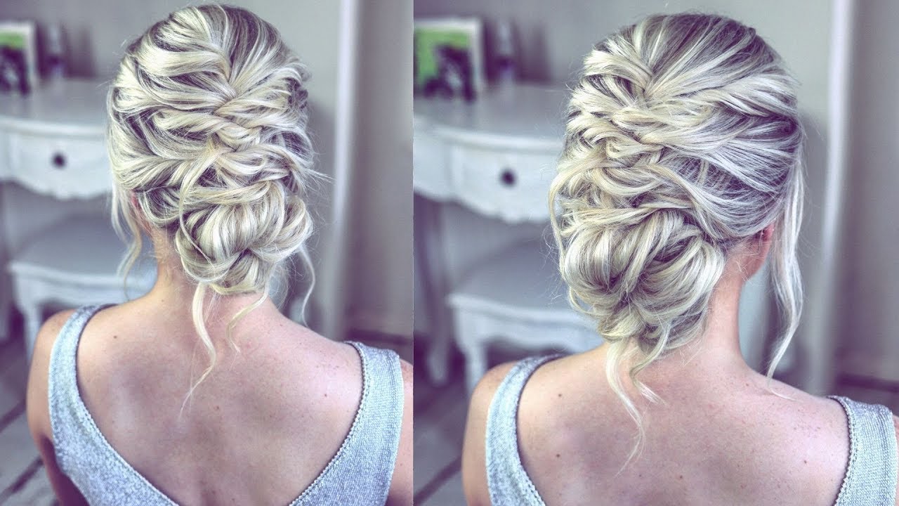 EASY French Braid Updo! by SweetHearts Hair