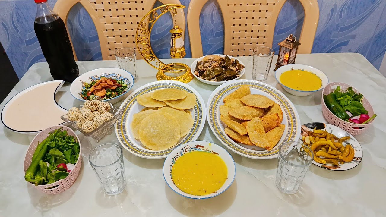 روتين رمضاني🌙 التفريزات المنقذة برمضان سويت شوربة عدس وحلا البسكت واطيب فتوش اسهل فطور من التفريزات