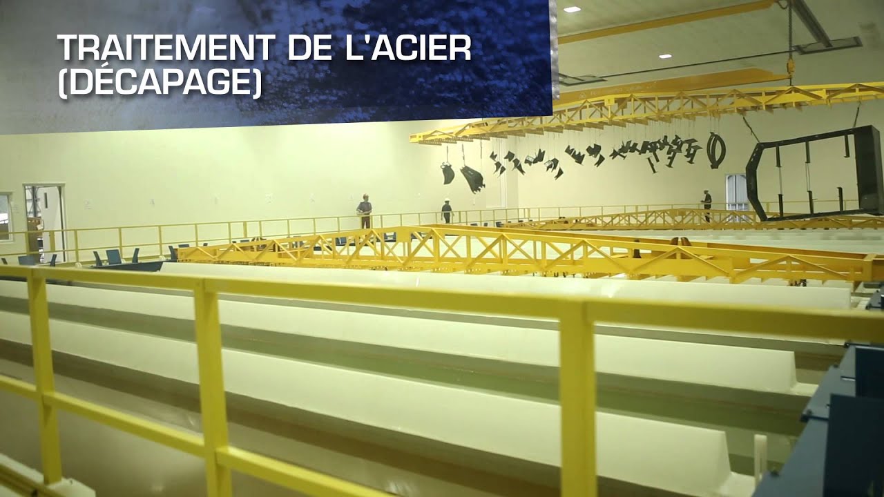 Corbec Galvanisation à chaud - Visite virtuelle de l'usine de Québec