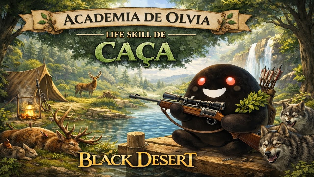 CAÇA - ACADEMIA DE OLVIA - BLACK DESERT