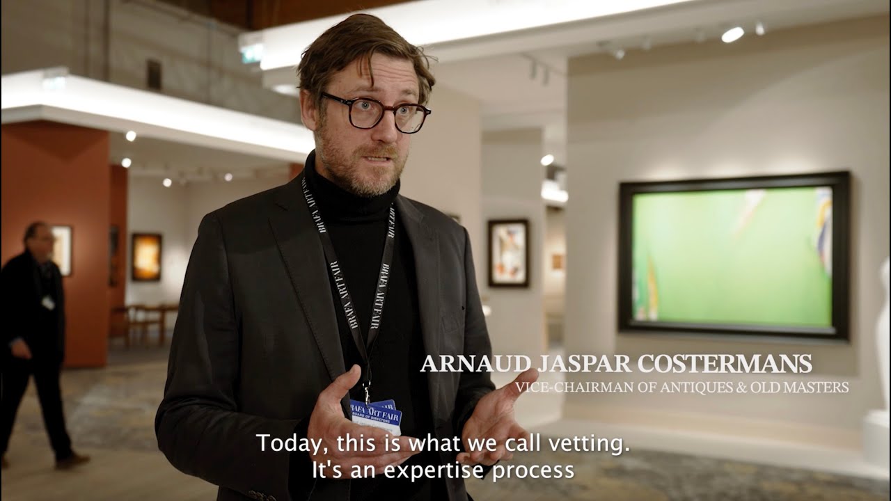 Inside BRAFA 2025: Expert Vetting Explained by Arnaud Jaspar Costermans