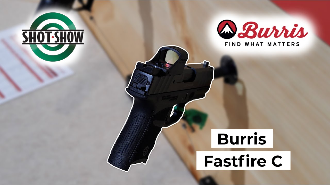 NEW Burris Fastfire C Red Dot Sight | SHOT Show 2024 Report
