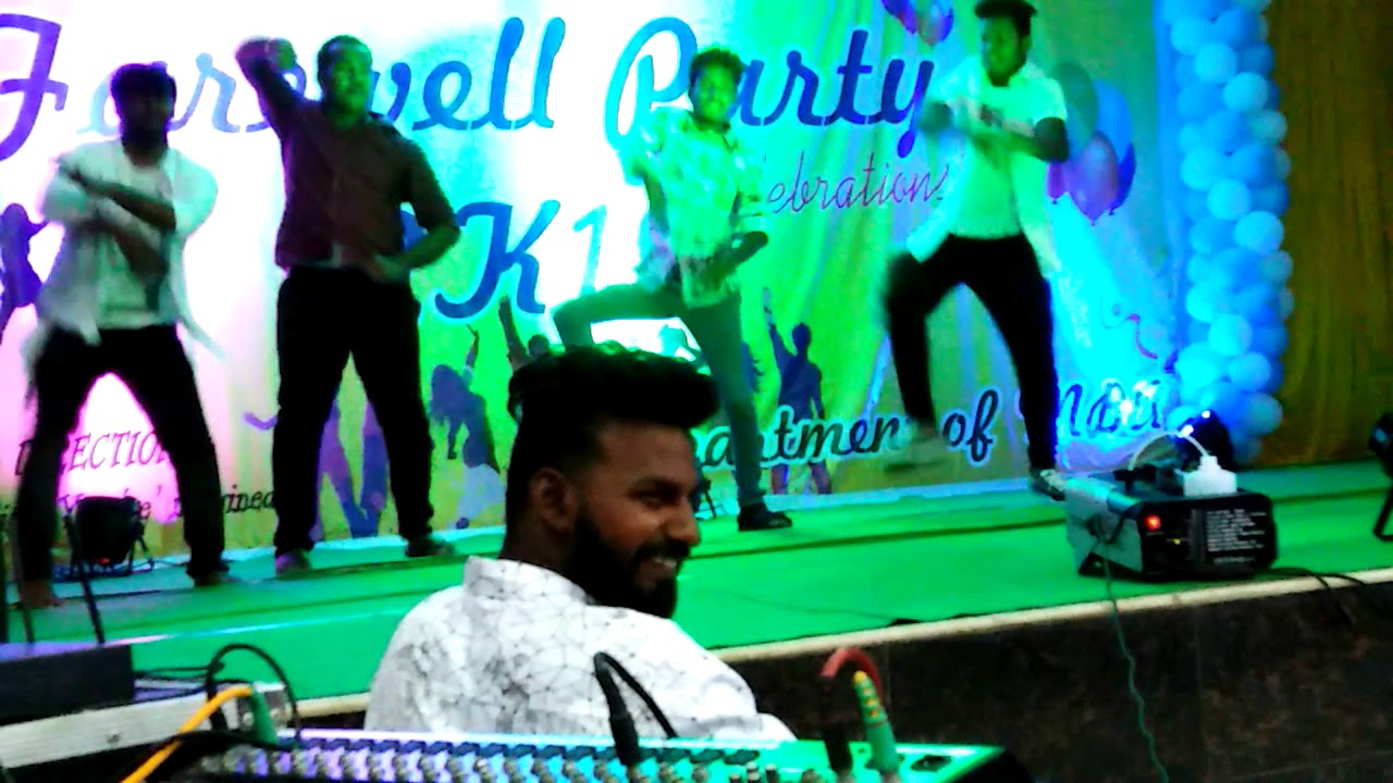 SV college of Engineering MBA department Farewell party 2k19