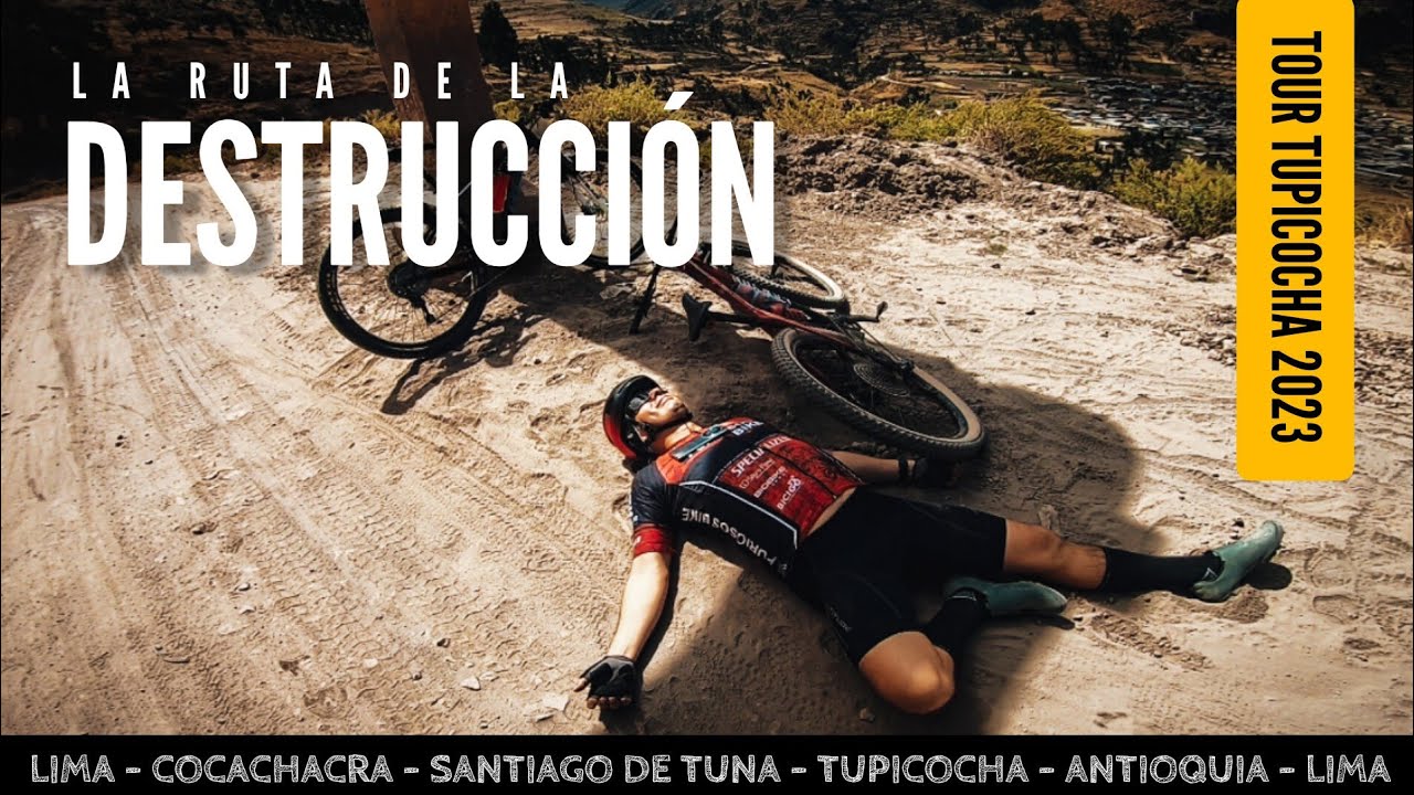 TOUR TUPICOCHA 2023 / Ruta MASACRE en BICI por los PUEBLOS de HUAROCHIRI hasta los 3350msnm