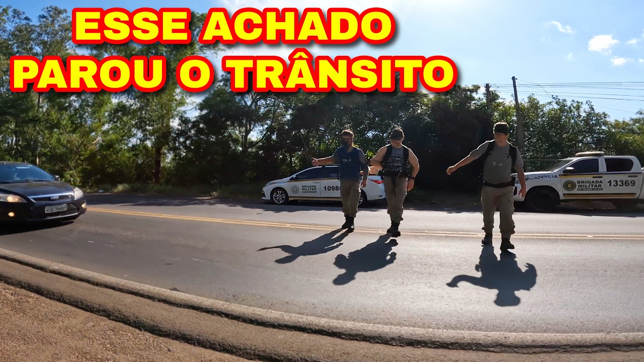 Esse achado parou o trânsito na pesca magnética