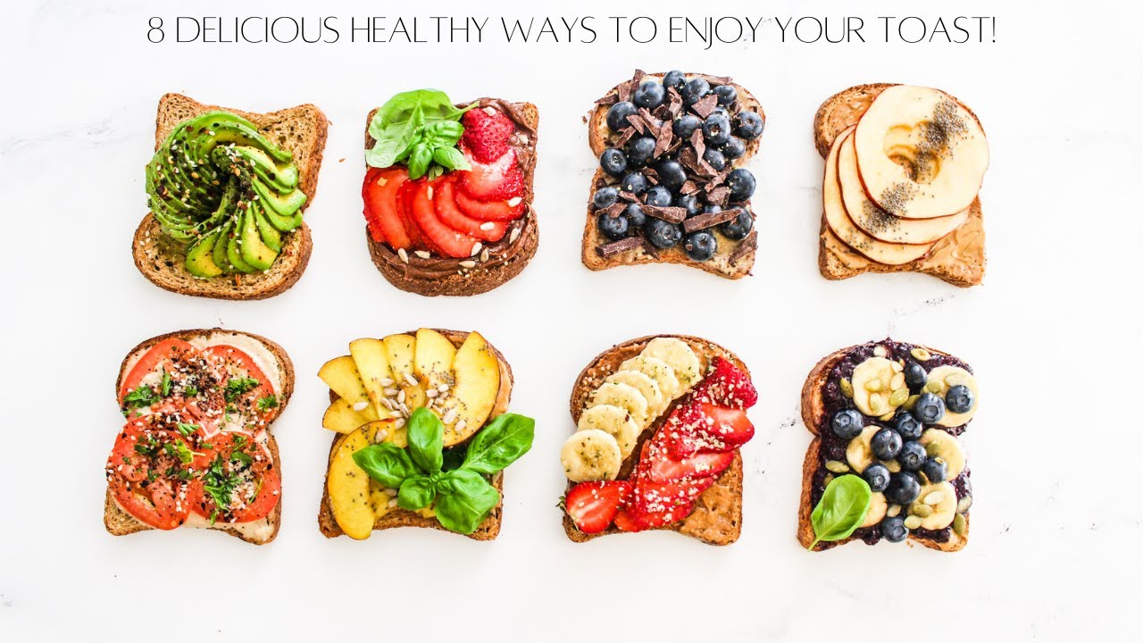 How to Make Open-Faced Toast 8 Healthy Ways That are Also Kid-Friendly!