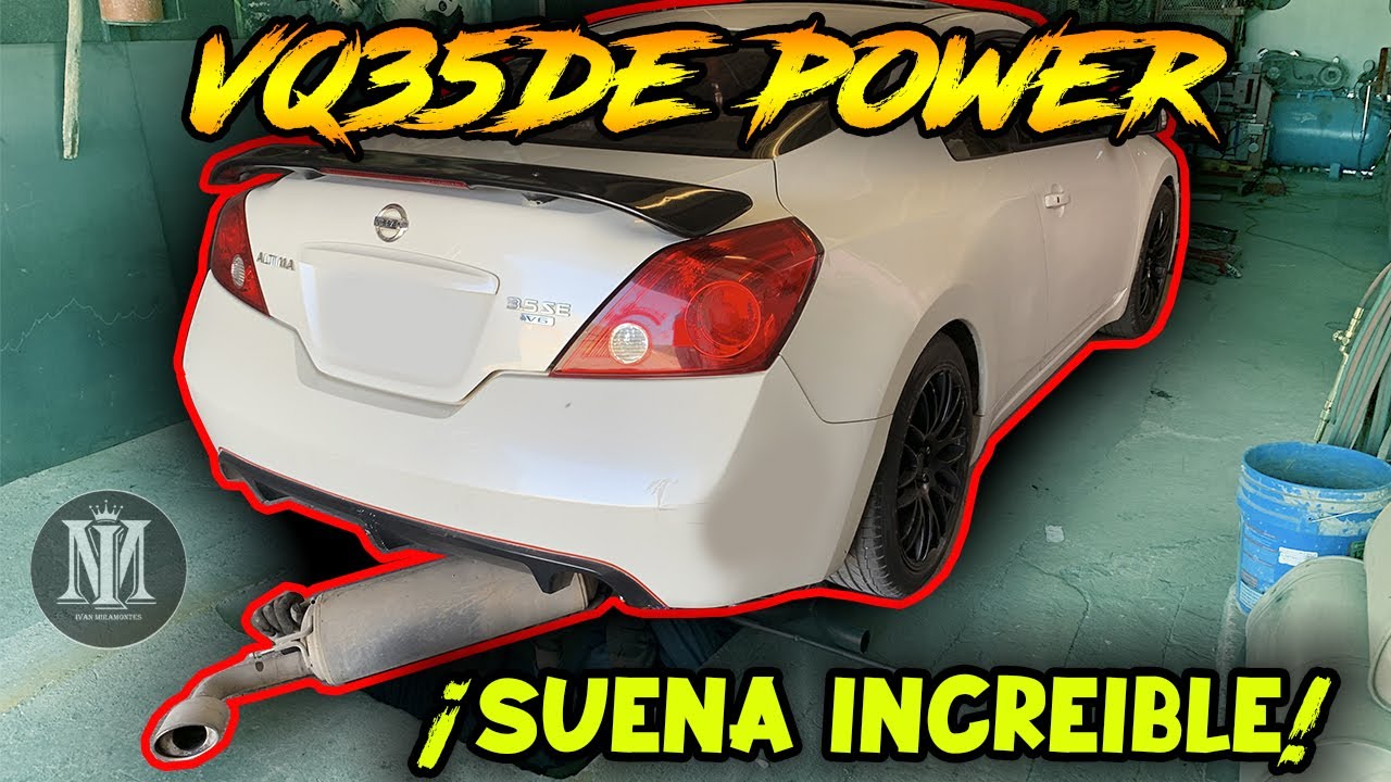 SISTEMA DE ESCAPE Y SUELO AL PANDITA | ALTIMA VQ35DE