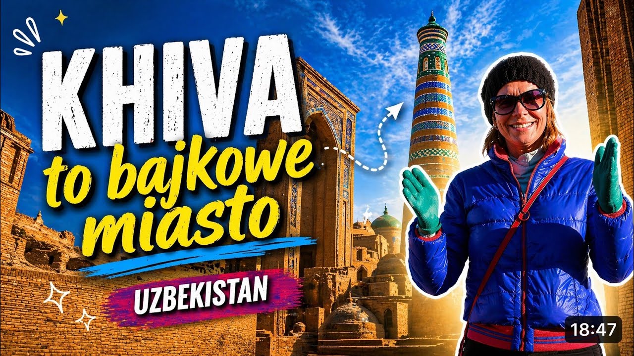 Starożytne, piękne miasto Khiva w Uzbekistanie: Tanie podr&oacute;żowanie bez tłum&oacute;w &ndash; ukryty skarb Azji!