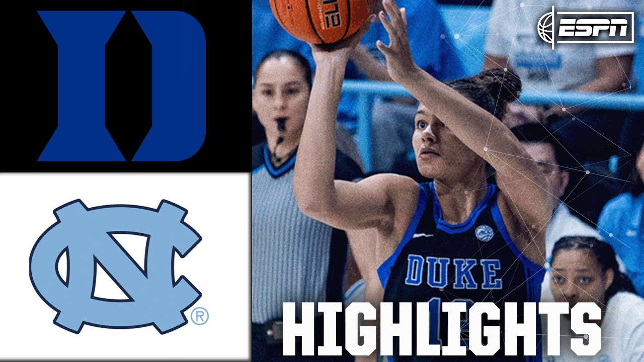 Duke Blue Devils vs. North Carolina Tar Heels | Full Game Highlights | ESPN College Basketball