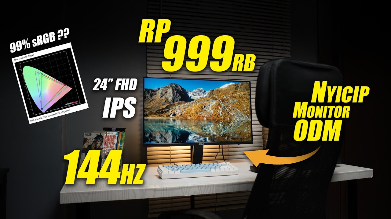 Mencoba Monitor Merk 