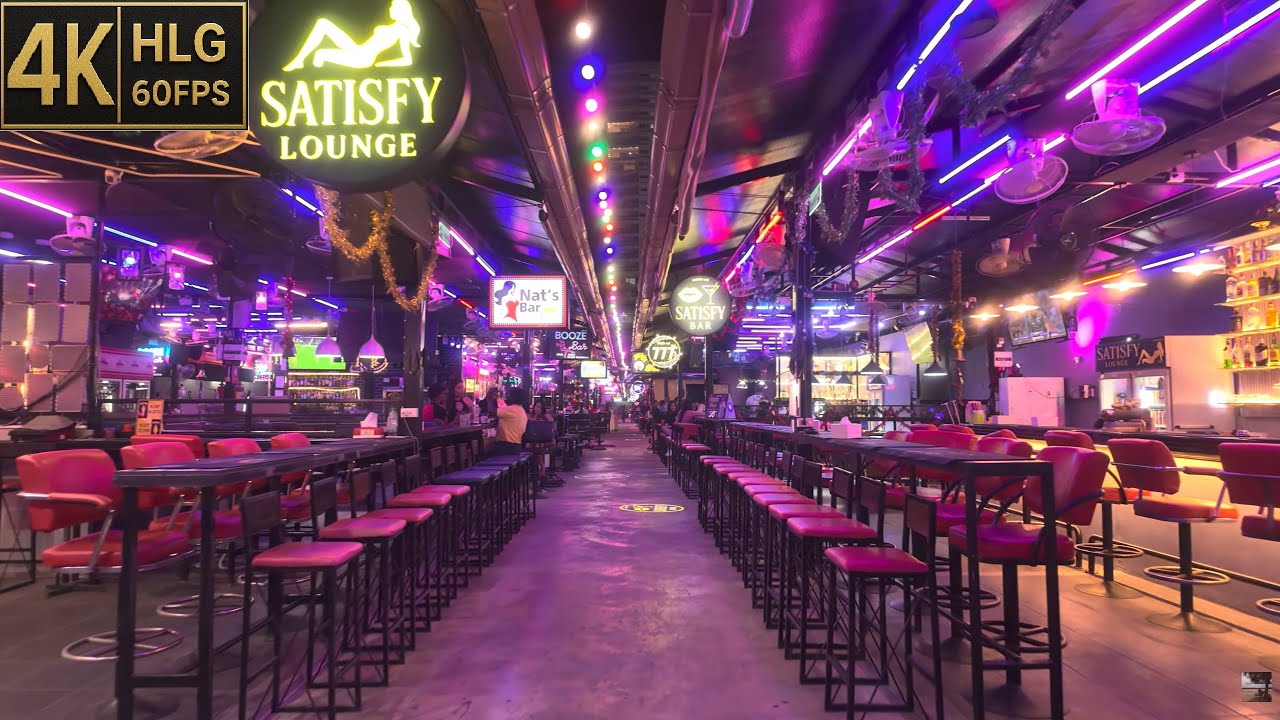 [4K HLG]🚶‍♂Soi made in thailand | Tree Town | Buakhao | Pattaya 🚶‍♂Walking Tube | 20260112