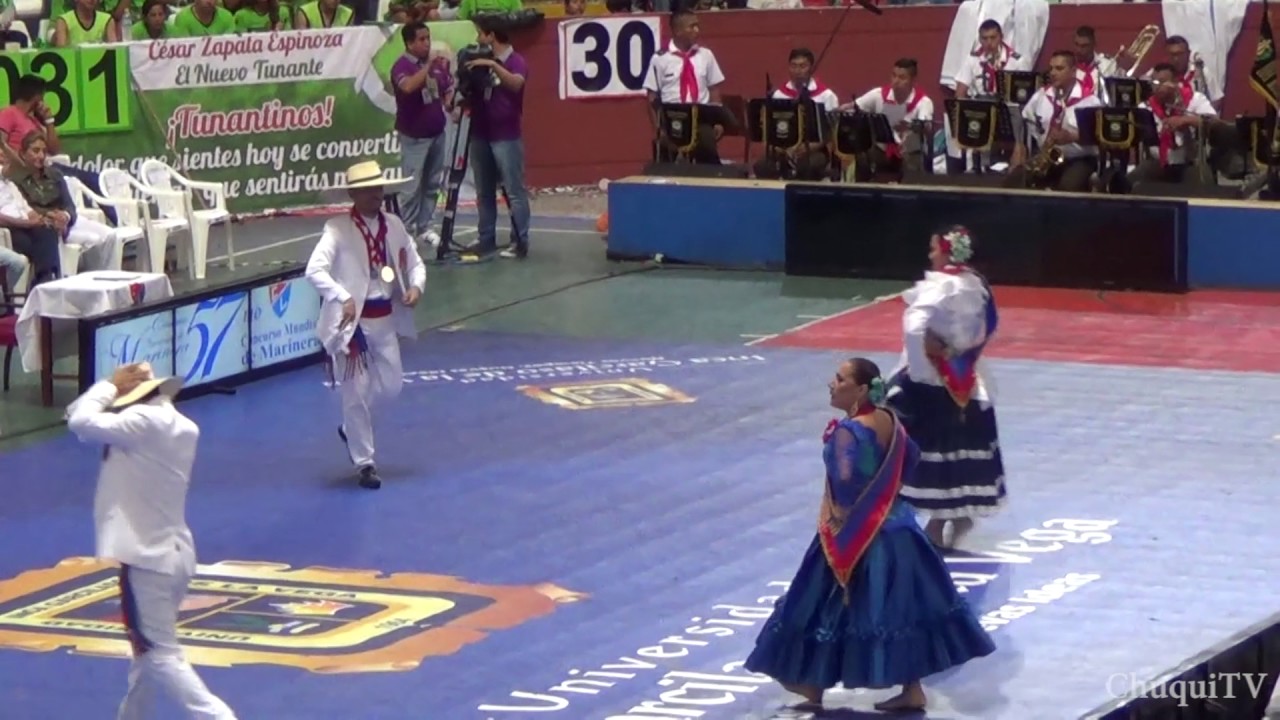 Campeones Laureados  Maricarmen, Hugo, Rocio, Gino, Adela. Concurso Mundial de Marinera 2017