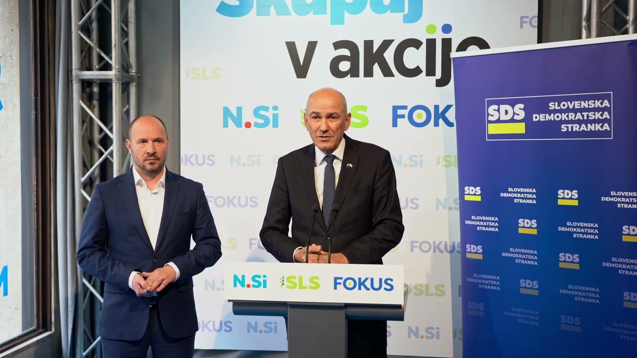 Novinarska konferenca o poteku volilne kampanje