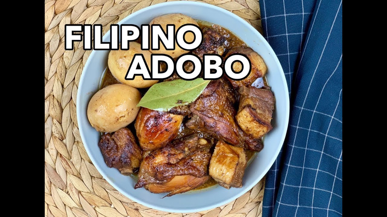 TWICE COOKED CHICKEN AND PORK ADOBO | FILIPINO ADOBO RECIPE