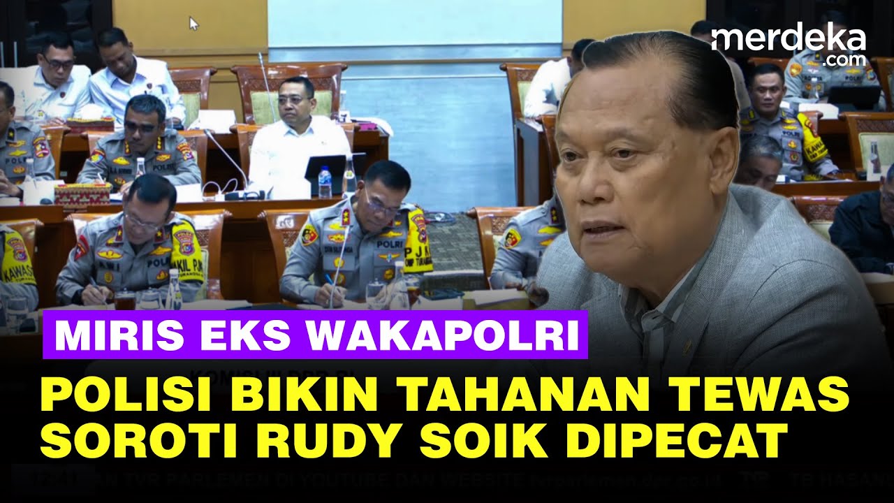 Dua Kapolda 'Dipelototi' Mantan Wakapolri di DPR, Tahanan Tewas & Pemecatan Ipda Rudy Soik