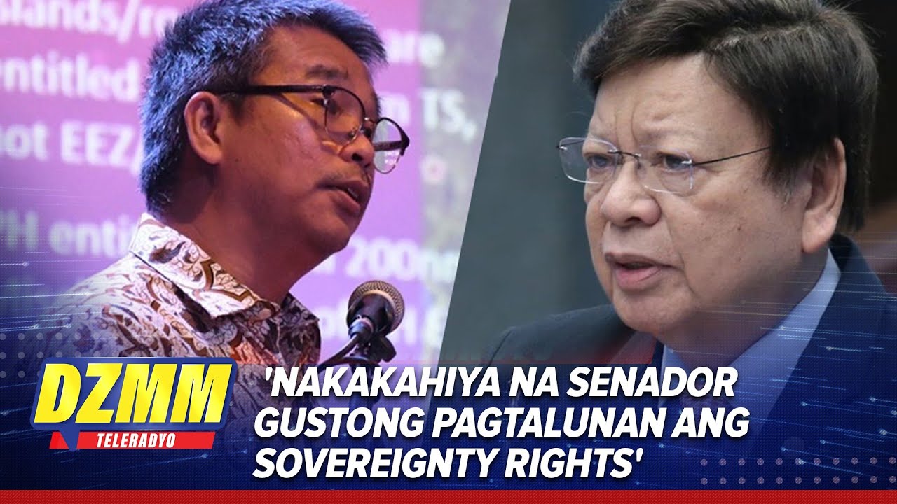 Nakakahiya! Batongbacal tells Marcoleta PH sovereignty rights not up for debate | DZMM Teleradyo
