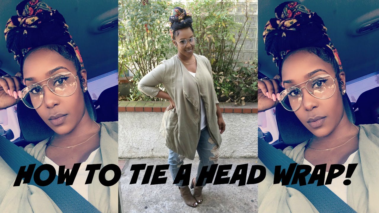 How I Wrap My Headwraps + Lay My Edges! (Requested)