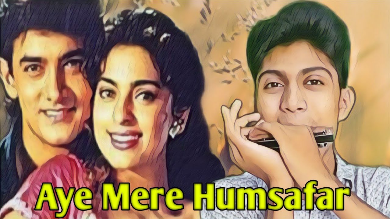 Aye Mere Humsafar | Harmonica Cover By Kousik Halder | Instrumental | Amir Khan & Juhi Chawla