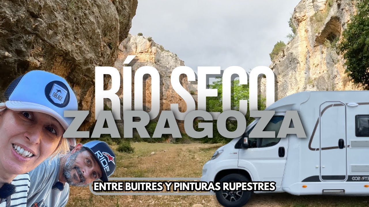 ZARAGOZA en AUTOCARAVANA: SENDERISMO por el  BARRANCO de la HOZ SECA.