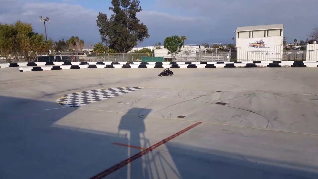 Brayden practicing Jr Honda at OSQMRA