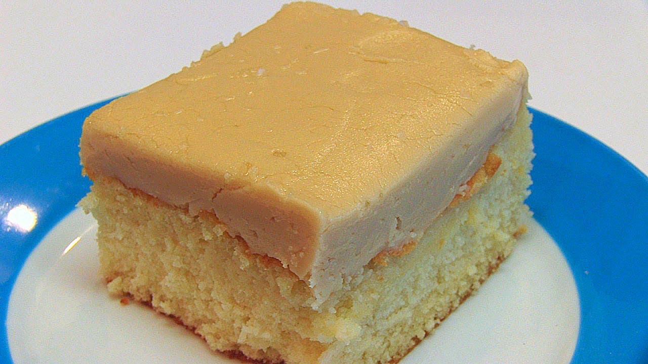Betty's Salted Caramel Frosting for White Sheet Cake