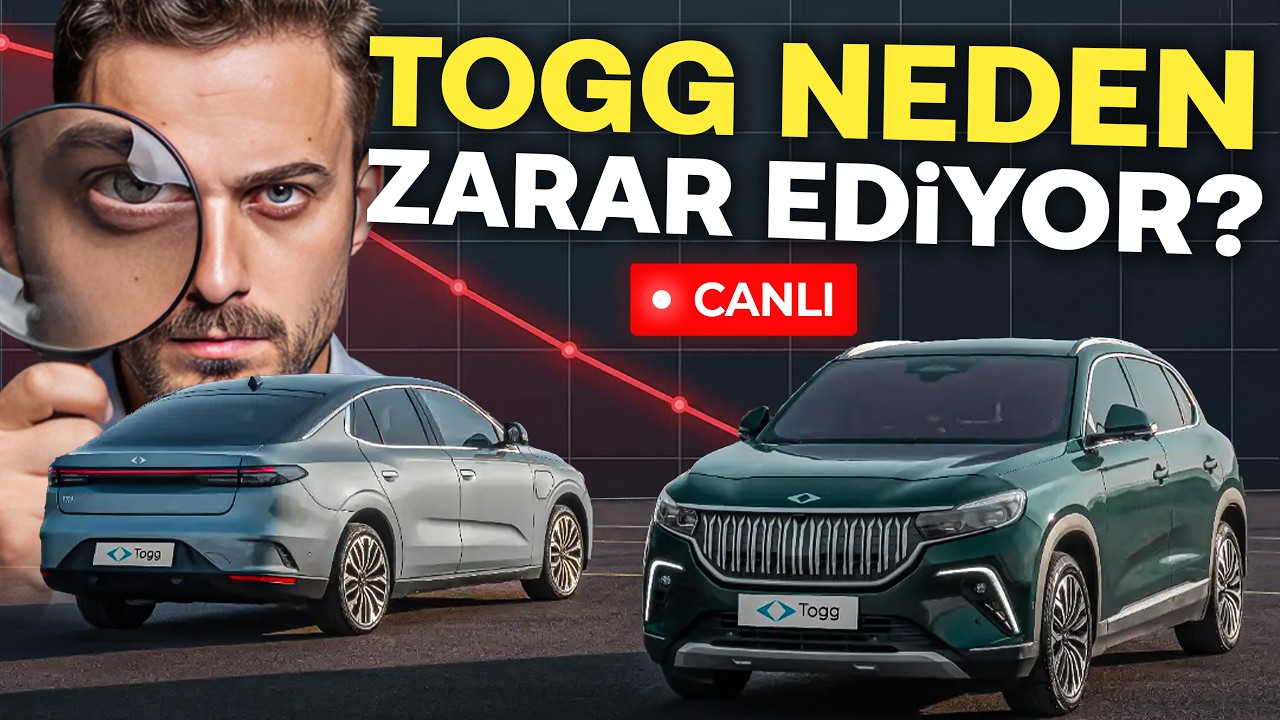 Togg Neden Zarar Ediyor? | Elektrikli Araç Gündemi | Canlı Yayın #73
