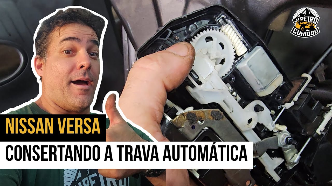 Como trocar a trava do Nissan Versa