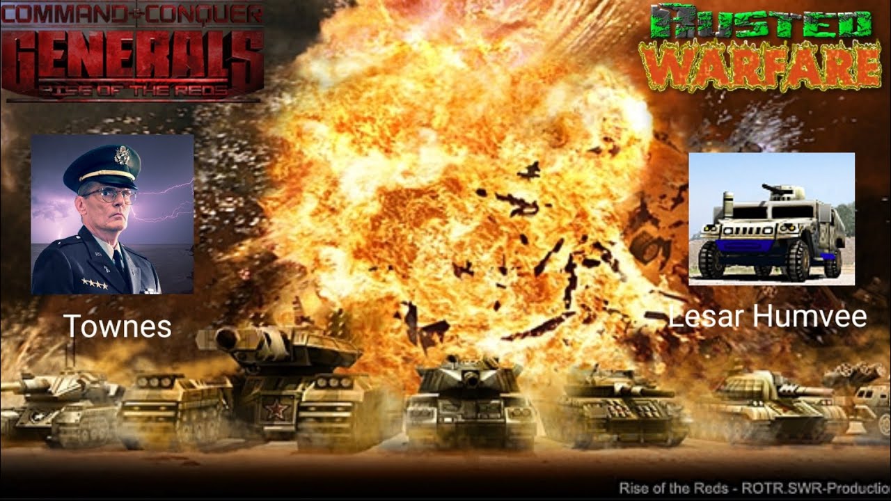 Rusted Warfare | Gameplay Mod Generals ZH Rise Of The Reds