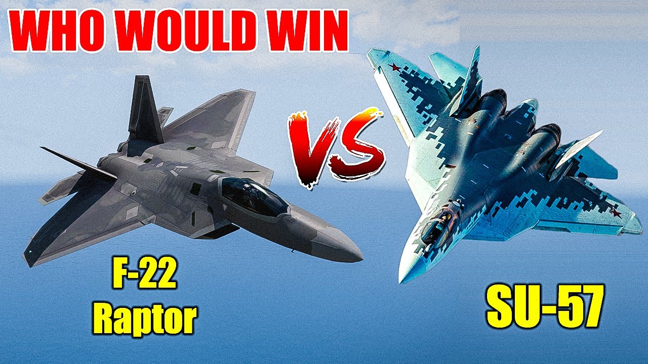 USAF F-22 Raptor Vs Russian Sukhoi Su-57 - Stealth Jets Dogfight - Jet Battle - ASMR - ARMA 3