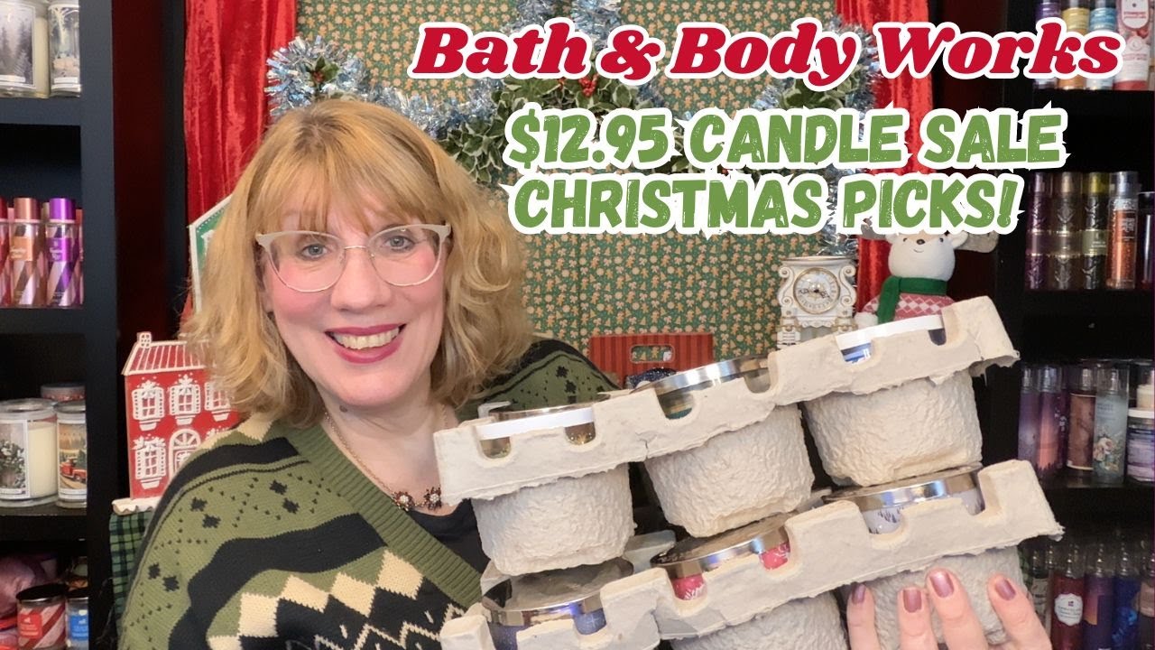 Распродажа свечей Bath & Body Works по $12,95 &mdash; рождественский выбор!