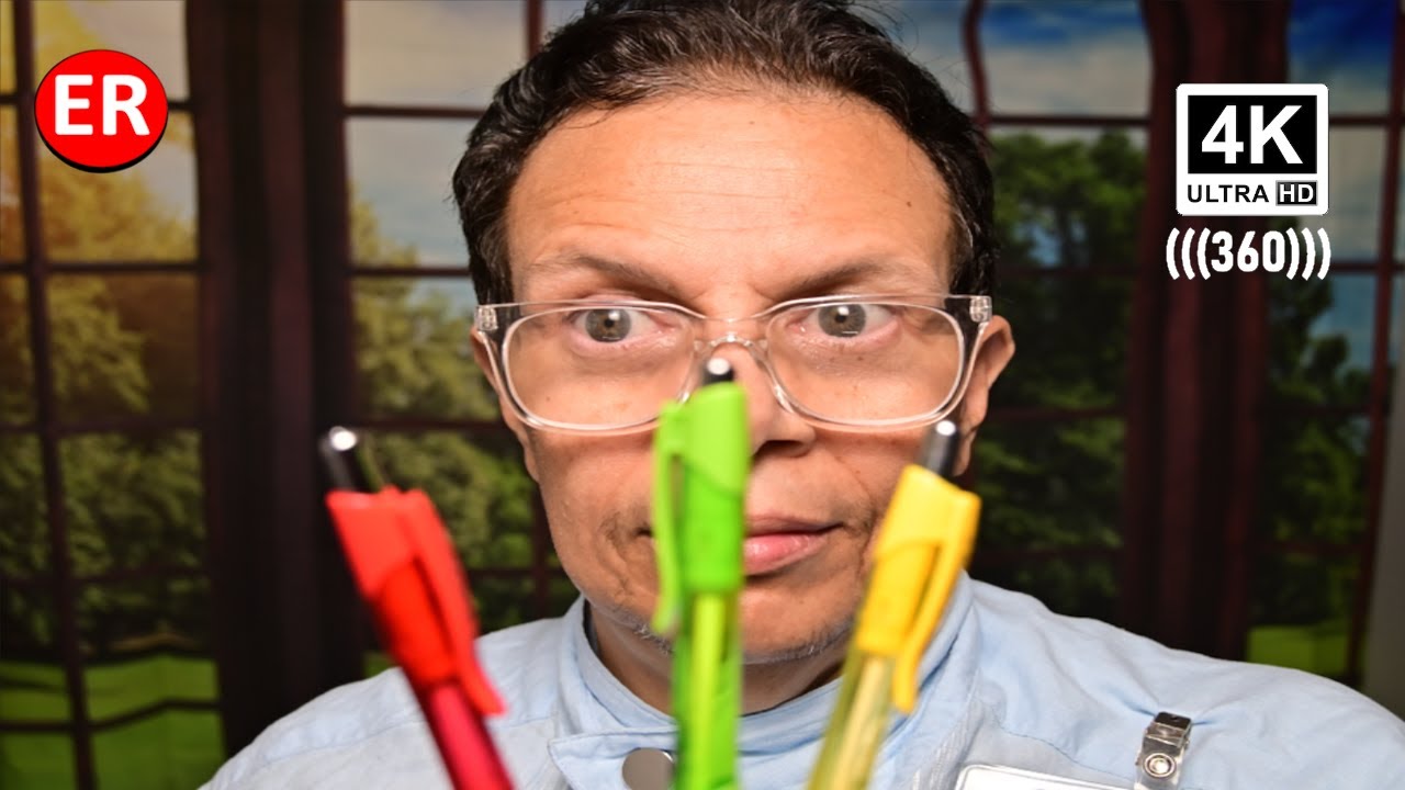 🥼🩺 🌟ASMR | YOUR FREE OF CHARGE CRANIAL NERVES EXAM...