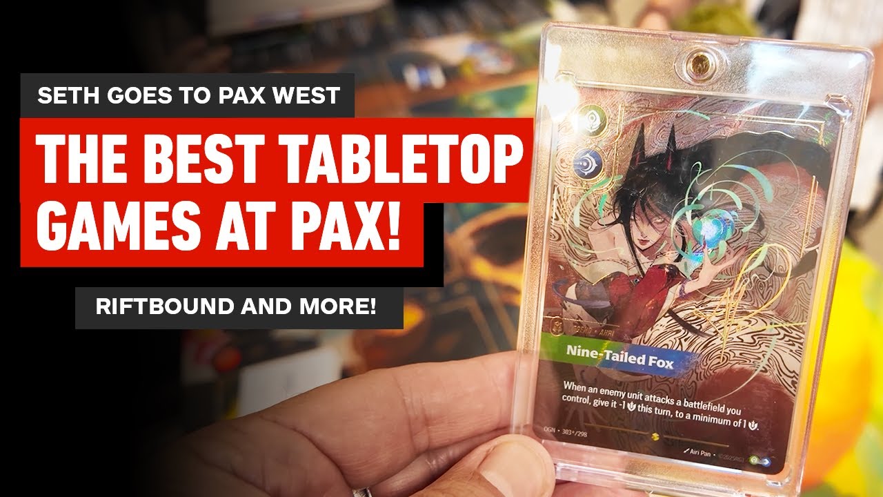 The COOLEST Tabletop Games and Accessories | PAX West 2025