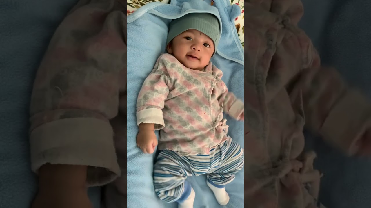 Baby Riyaan and his smile