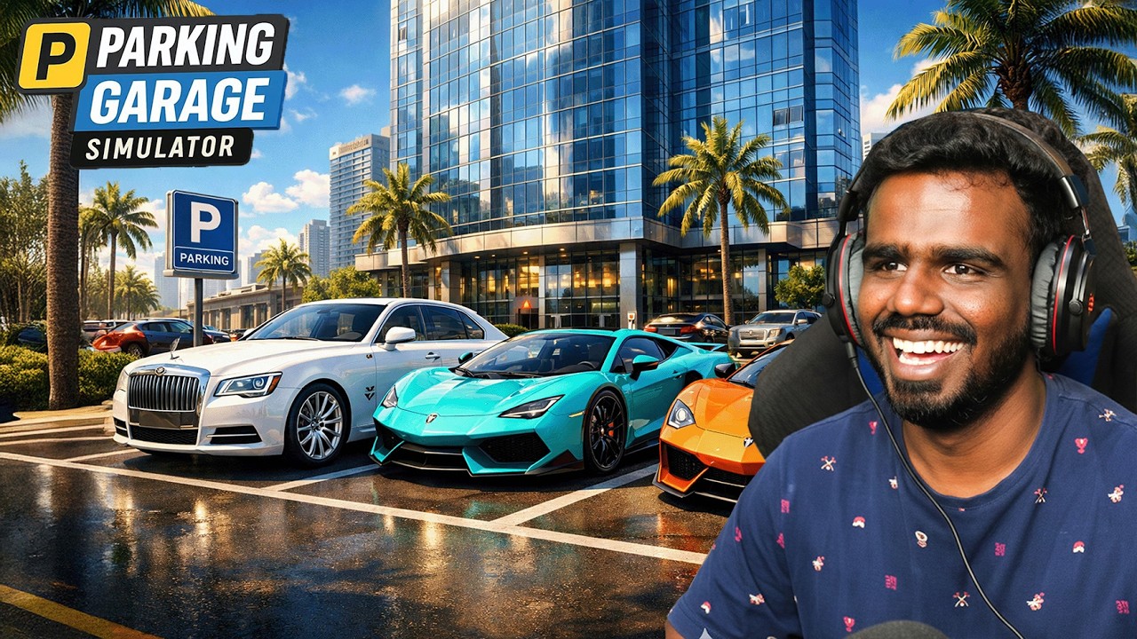 Darr Burr Parking Garage Simulator Gameplay on தமிழ் - DAY 2