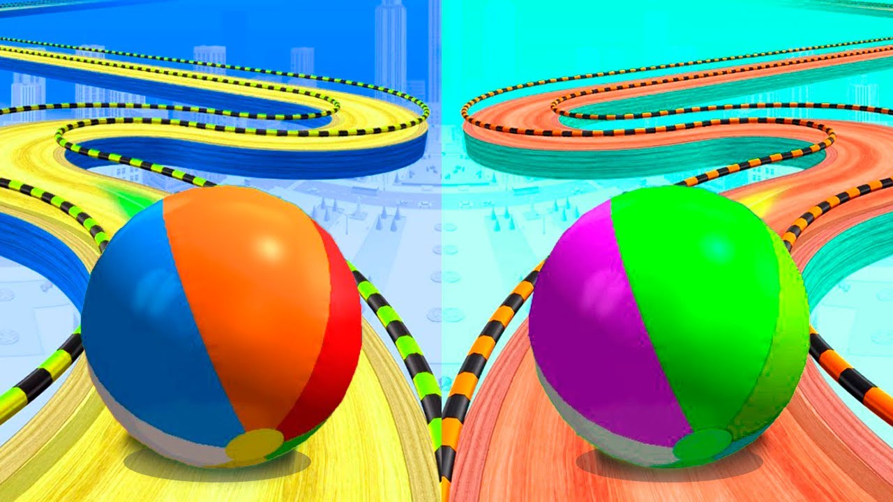 Going Balls - Beach Ball ☀️ Mirror Colored Levels 2095-2103! Updated Race-362