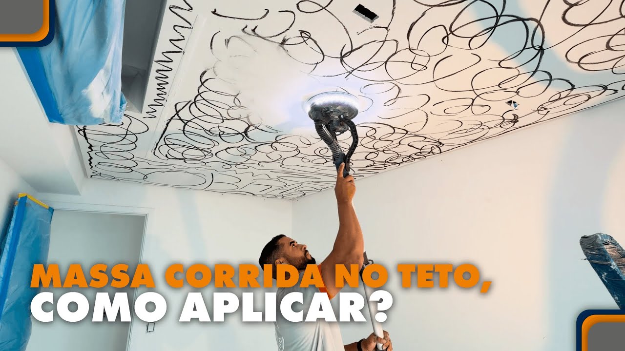 Como aplicar massa corrida em Drywall