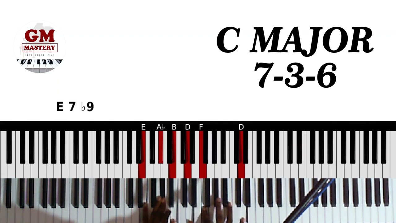 Next Level 7-3-6 Chords in C Major 101