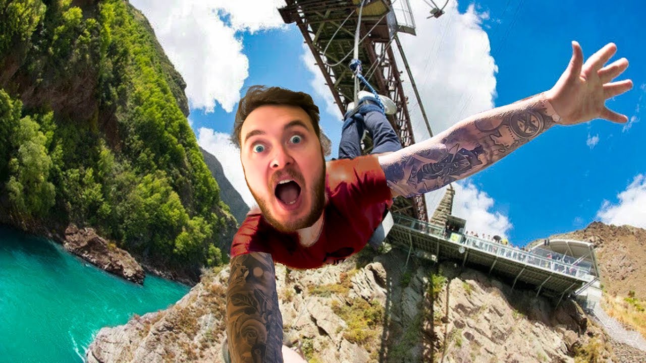 The WORLDS FIRST Bungee Jump! Kawarau, New Zealand