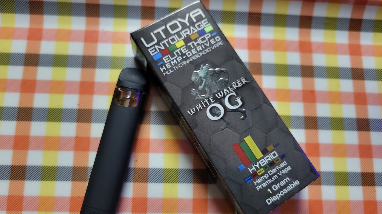 Utoya Entourage Elite THCP White Walker OG Strain Review!!! 🧟&zwj;♂️ 💯 🔥