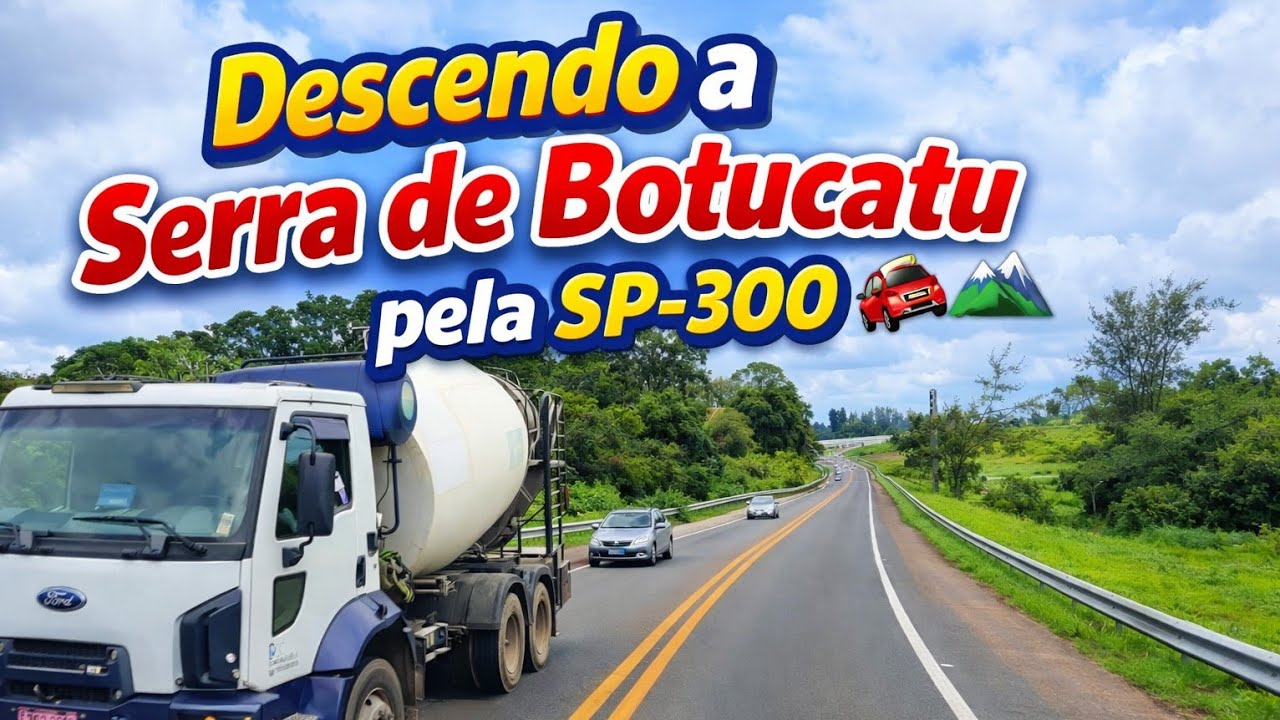 EP34/26 SERRA DE #BOTUCATU #SP300 MARECHAL RONDON # CHEGANDO NA FINAL DE BOTUCATU 