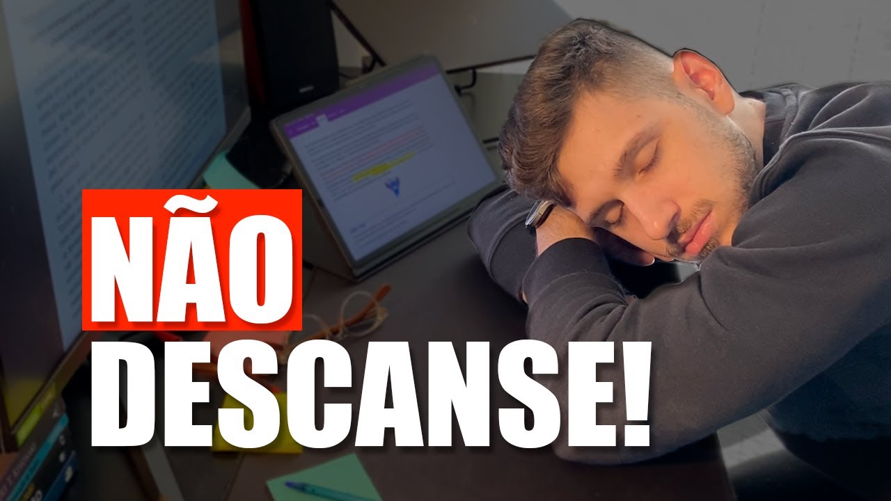 Como estudar DEPOIS DO TRABALHO (mesmo cansado!)