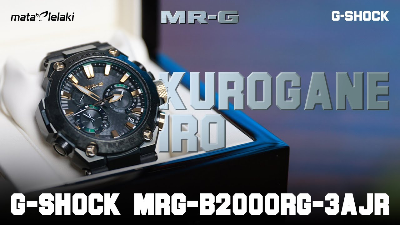 Unboxing MR-G Kurogane-Iro, G-SHOCK yang Membawa Semangat Jepang | MataLelaki Toys & Hobbies