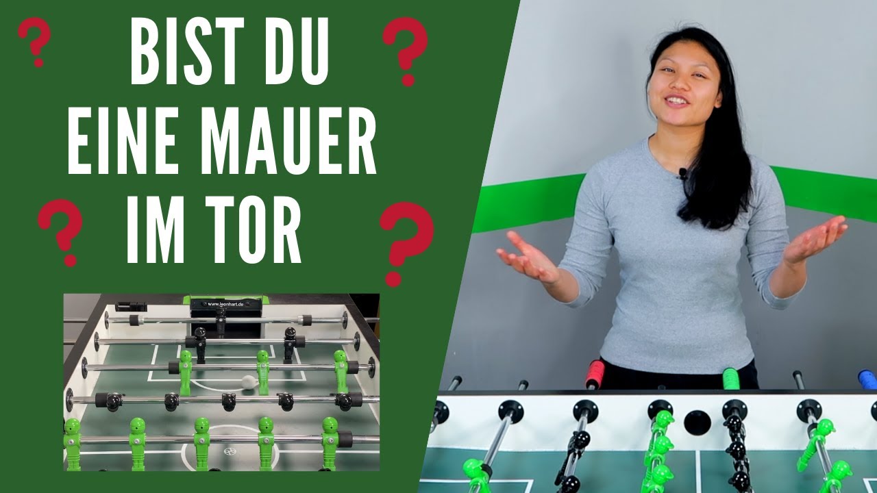 Tischfu&szlig;ball Tutorial | KEINE TORE beim Kickern kassieren - 5 Tipps f&uuml;r EINSTEIGER