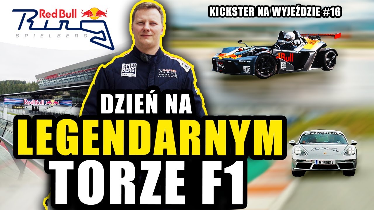 Dzień na Red Bull RING! David Coulthard uczy mnie jeździć! - Kickster na wyjeździe #16